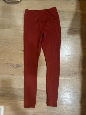 IVL Collective Rust Red Active Leggings